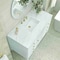 James Martin Vanities Myrrin 48in Vanity, Bright White w/ 3 CM Ethereal Noctis Silestone Top w/FreePower Wireless Charger 485-V48-BW-FENC - alternate 7