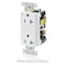 Leviton Plugs&Rcptcls, 20A, 125VAC, Ivory, Polycarb G5362-I - alternate 3