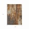 Homeroots 9' X 12' Rust Gray And Ivory Abstract Washable Indoor Outdoor Area Rug 617666 - alternate 8