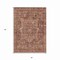 Homeroots 5' X 8' Burgundy Medallion Washable Indoor Outdoor Area Rug 607993 - alternate 9