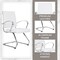 Leisuremod Benmar Modern Office Chair with Faux Leather Sled Base Task Chair & Arms BGO19WL - alternate 8