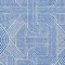 Homeroots 10' X 14' Blue And Ivory Abstract Washable Indoor Outdoor Area Rug 594922 - alternate 7