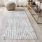 Jonathan Y Skoura Modern Bold Stripe Beige/Dark Gray 2 ft. x 10 ft. Runner Rug MOH305A-210 - alternate 1