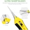 Ipower 6.5 Inch Gardening Hand Pruner Pruning Shears Trimming Scissors, Yellow, 4PK GLPRNR6X4 - alternate 5