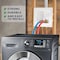 Everflow Washing Machine Outlet Box, Dual Drain, Assembled W/ 1/2'' PEX A Valves, White ABS SB200-F - alternate 6