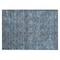 Homeroots 2' X 3' Navy and Black Oriental Washable Non Skid Indoor Outdoor Area Rug 563826 - alternate 7