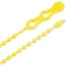 Gardner Bender Cable Tie, 12 in L, 3-1/4 in Max Bundle Dia., Yellow, Nylon 6/6, 70 lb Strength 45-12BEADYW - alternate 1