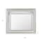 Homeroots 38" Champagne Wood Lighted Mounted Accent Mirror 384036 - alternate 7