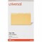 Universal Top Tab File Folder 9-5/8" x 14-3/4", Yellow, 100PK UNV10524 - alternate 2