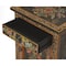 Homeroots 18in Dark Brown Solid Wood Frame Accent Cabinet With Two Drawers 389768 - alternate 9