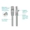 Dixon Double Ear Pinch-On Clamp, 1-7/16 in Nominal, 1.26 Closed dia x 1.457 in Open dia, Steel, Domestic 3437 - alternate 3