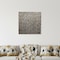 Homeroots 36" X 36" Silver Square Abstract Hanging Dimensional Sculpture 274796 - alternate 4