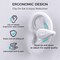 Alpha Digital Bluetooth 5.3 Clip-On Earbuds- Comfortable, 18Hr Playtime - White Q80-WT - alternate 6