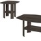 Homeroots Set of Three 36" Oak Coffee Table With Three Shelves, 3PK 490022 - alternate 5
