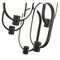 Z-Lite Saros Matte Black 5 Light Chandelier 4101-5MB-LED - alternate 5