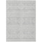 Homeroots 5' X 8' Silver And Ivory Southwestern Washable Indoor Outdoor Area Rug 593721 - alternate 7