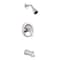 Premier Bayview Single-Handle 1-Spray Tub and Shower Faucet in Chrome with Valve 3552559 - alternate 7