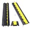 Edendirect Speed Bump, 1.7 in H, 9 in L, 39 in W, 2 (30x30mm) Channel, Rubber, Black ED-W465121321 - alternate 8
