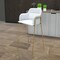 Leisuremod Axis Velvet/Polyester/Leather Bar Stool - Stainless Steel Base, Low Back & Armrests ACG29W - alternate 8