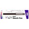 Pentel Stylo Sketch Pen, Fine Tip, Black Ink, 6PK JM20BPAE - alternate 3
