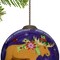 Homeroots Christmas Moose Walking Hand Painted Mouth Blown Glass Ornament 477507 - alternate 3