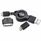 Cyberpower The Cyberpower Idevice Usb Cable Kit Contains 3 Pieces; A Retractable CPU3RTAKT - alternate 3