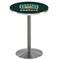 Holland Bar Stool Co 36" Stainless Steel Ohio University Pub Table, 36" dia. Top L214S3636UnivOH - alternate 1
