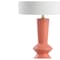 Jonathan Y Ziggy 27" Contemporary Glam Ceramic/Iron LED Table Lamp, Coral/Gold Painting JYL6607B - alternate 10