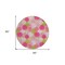 Homeroots 8' Pink Green And Ivory Round Polka Dot Washable Indoor Outdoor Area Rug 594276 - alternate 8