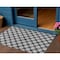 Homeroots 3' X 5' Charcoal And Ivory Polka Dot Washable Indoor Outdoor Area Rug 614887 - alternate 1