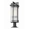 Z-Lite Fortis Sand Black 2 Light Outdoor Pier Mounted Fixture 5031PHBR-533PM-BK - alternate 8