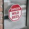 Signmission Danger Wild Bees, 18 Inch X 18 Inch, Vinyl Decal OC-D-18-22 - alternate 2