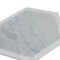 Apollo Tile 11x11 Carrrara Grey, Thassos White Marble Polished Floor and Wall Mosaic Tile 4.3 sqft/case, 5PK APLDC88G34A - alternate 7
