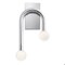 Afx Colette 17in LED Sconce - Polished Chrome COES1017LAJUDPC - alternate 3