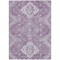 Homeroots 9' X 12' Lavender Plum And Ivory Medallion Washable Indoor Outdoor Area Rug 589048 - alternate 9