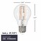 Bulbrite LED Filament PK of 8, 7 W Dimmable A19 Light Bulb with Clear Finish and Medium Screw E26 Base, 4000K 861628 - alternate 8