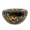 Homeroots 4" Amber And Black Cheetah Animal Print Glass Round Table Vase 574395 - alternate 8