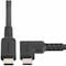 Startech.Com 3FT 1M RUGGED RIGHT ANGLE USB-C CABLE, USB 10 GBPS, USB C TO C DATA TRANSFER CABLE, 4K 60HZ DP RUSB31CC1MBR - alternate 9