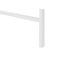 Homeroots 47" White Wood and Metal Computer Desk 490000 - alternate 10
