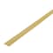 M-D Building Products Aluminum, Satin Brass, 96 in L, 1.375 in W 43718 - alternate 1