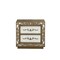 Homeroots 32" X 18" X 28" Antique Gold And Mirrored Poplar Nightstand 318728 - alternate 5