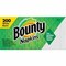Bounty Quilted Napkins, 1 Ply, 12in Width x 12in Length, White, Paper, 200PK 96595 - alternate 2