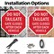 Signmission Do Not Tailgate Gate Closes After E, 10 Inch X 10 Inch, Aluminum Metal Signs OC-A-10-67 - alternate 5
