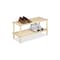 Whitmor Shoe Rack 11.50in H X 24.75in W X 10.25in L Wood Natural 6026-3562 - alternate 2