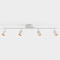 Vidalite Shura White 4-Light Track Light with Rotatable Heads, Integrated LED Bulbs, 3000k, 2240 Lumens CE1008572 - alternate 5