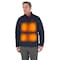 Milwaukee Tool M12 Heated TOUGHSHELL Men's Jacket, Blue, Heats 3 to 12 Hours, 3 Outside Pockets, 3XL M100U-213X - alternate 1