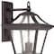 Homeroots XL Antique Bronze Birdhouse Shape Outdoor Wall Light 398367 - alternate 4