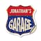 Signmission Jonathan's Garage, 18 Inch X 18 Inch, Vinyl Decal SHI-D-18-383-JONATHAN - alternate 1