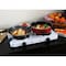 Megachef Electric Easily Portable Ultra Lightweight Dual Coil Burner Cooktop Buffet Range in White MC-2012A-W - alternate 9