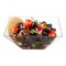 Smarty Had A Party 4 qt. Clear Square Plastic Serving Bowls (24 Bowls), 24PK 7922-CASE - alternate 8